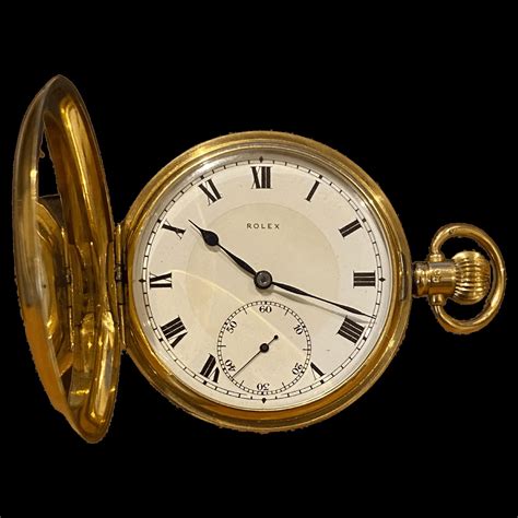 18ct gold rolex pocket watch|solid gold pocket watch value.